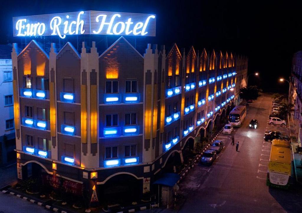 Euro Rich Hotel Melaka Exterior foto